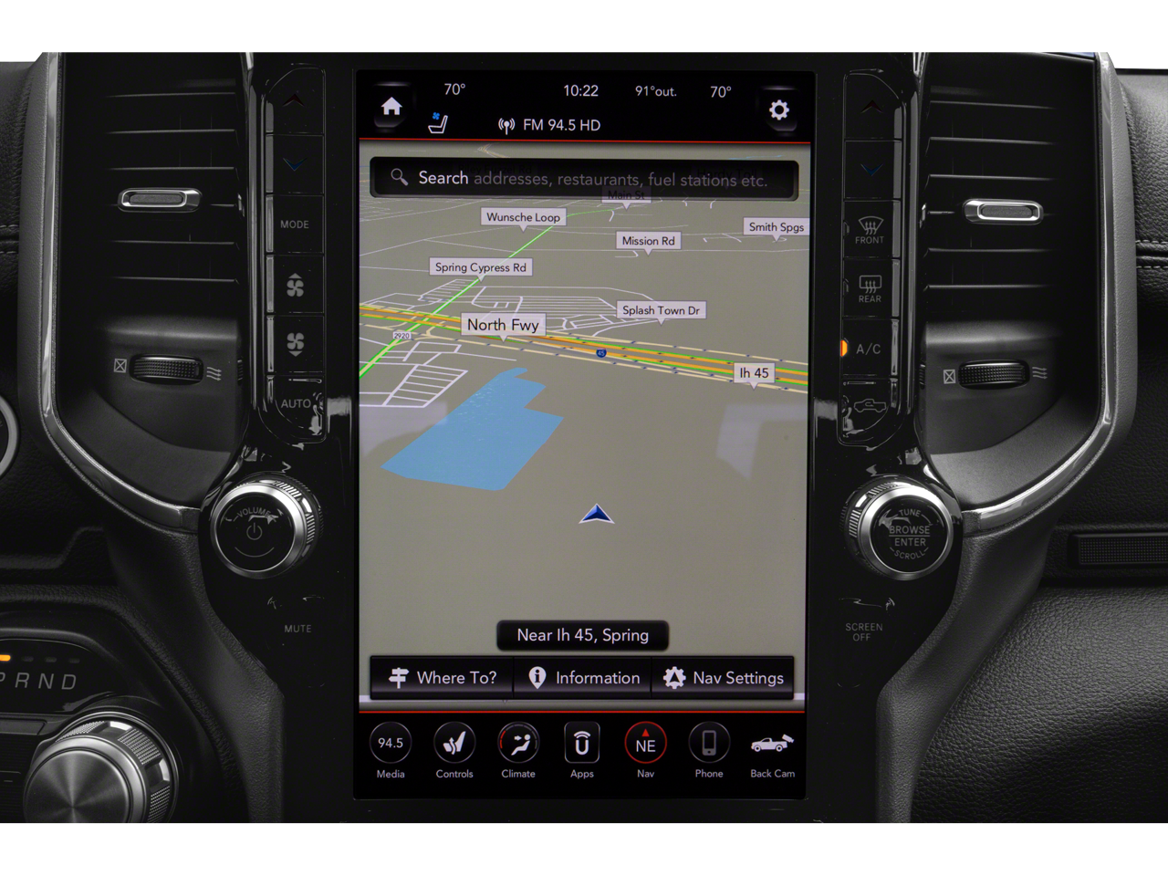 2020 RAM 1500 Laramie Crew Cab 4x4 5'7' Box