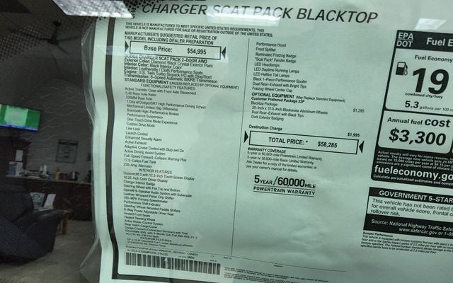 2026 Dodge Charger CHARGER SCAT PACK 2-DOOR AWD